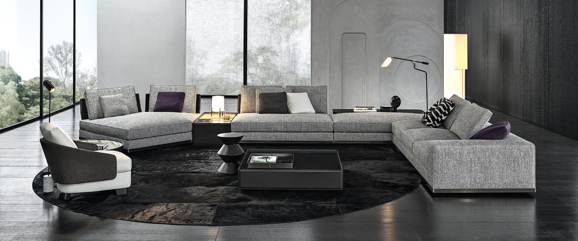 How has Minotti transformed its design philosophy over the years